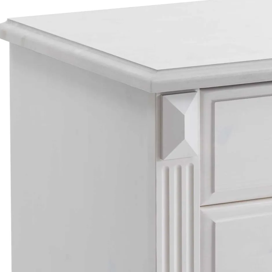 Wohnen Nachtschränkchen Kazanova im Landhausstil