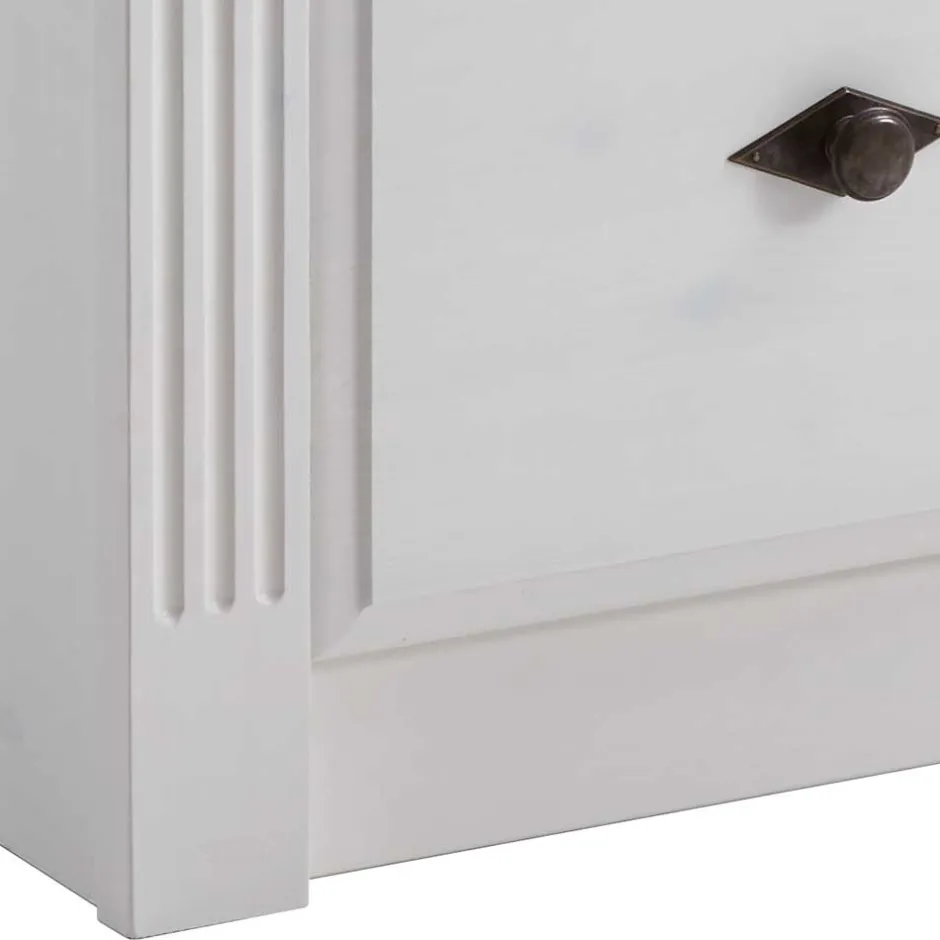 Wohnen Nachtschränkchen Kazanova im Landhausstil