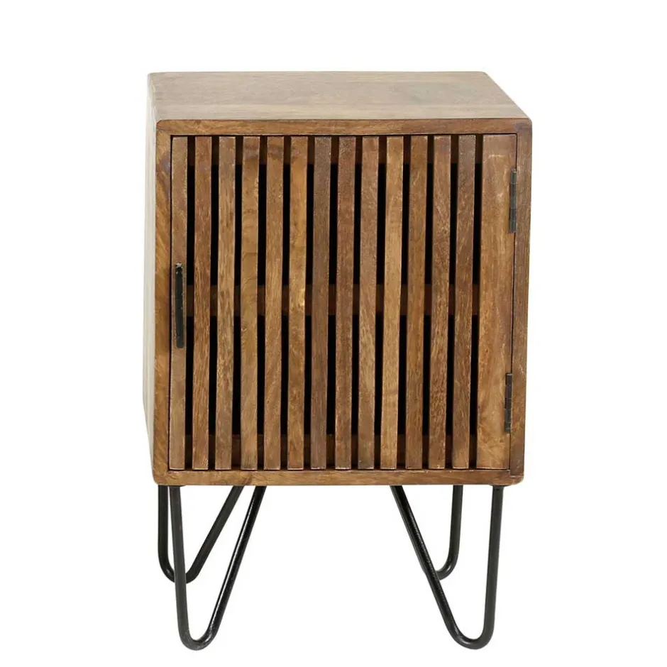 Wohnen Nachtschränke aus Mangoholz - Baina (2er Set)