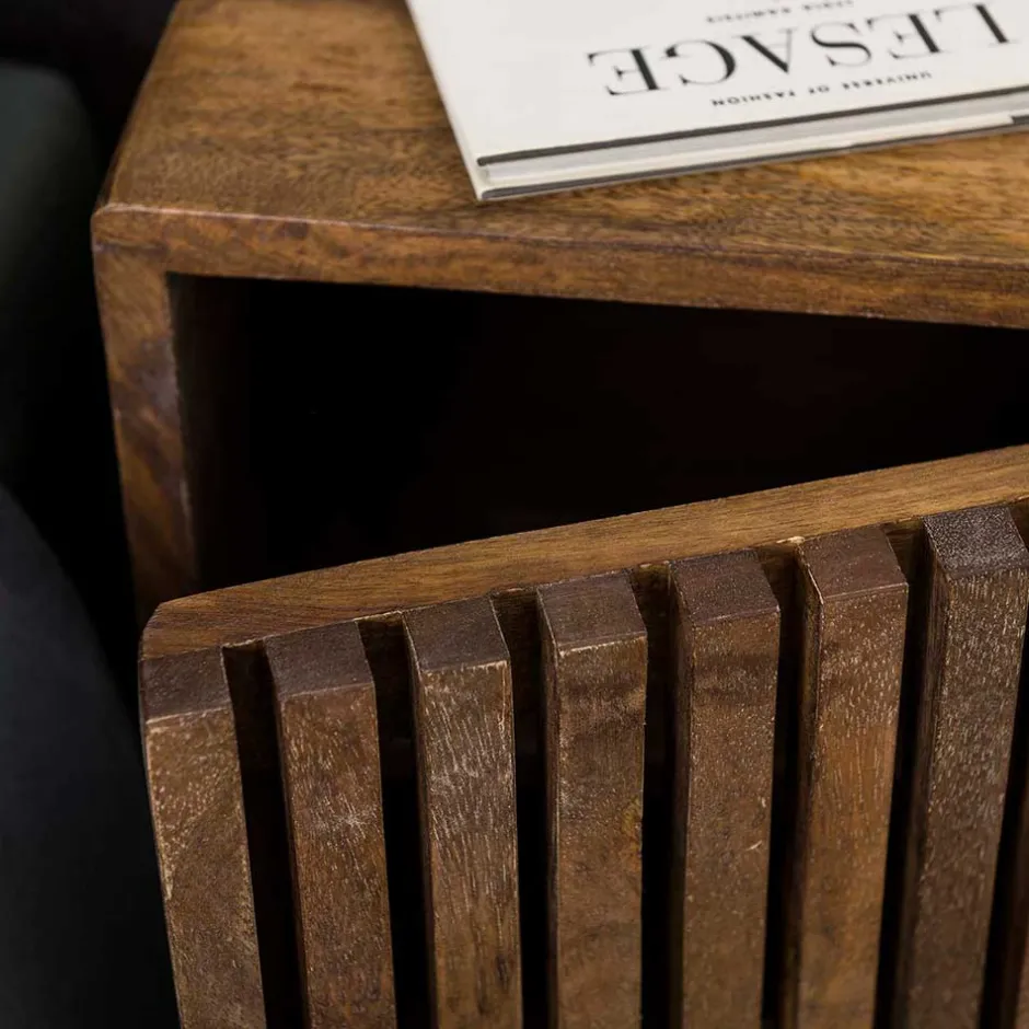 Wohnen Nachtschränke aus Mangoholz - Baina (2er Set)