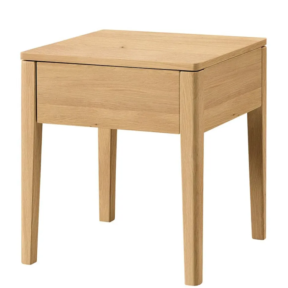 Wohnen Nachttisch aus Eiche in Hell geölt - Ifragon