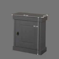 Nachttisch Janeira im Landhausstil^Wohnen Outlet