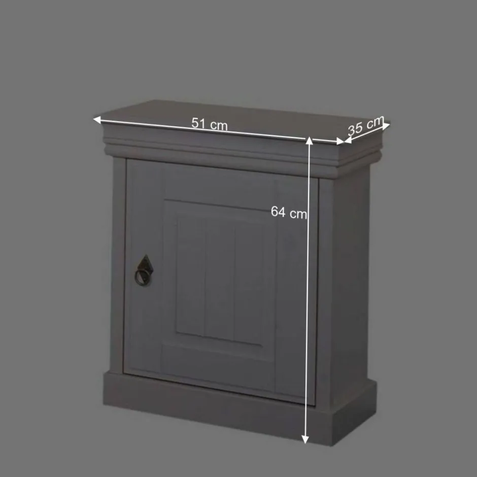 Nachttisch Janeira im Landhausstil^Wohnen Outlet