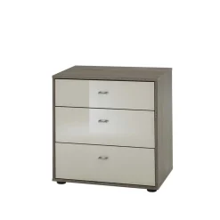 Wohnen Nachttisch Kommode Cartesna in Creme