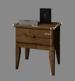 Nachttisch Masdamos aus Wildeiche massiv geölt^Wohnen