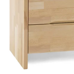 Nachttisch mit zwei Schubladen Devenia Kernbuche massiv^Wohnen Discount