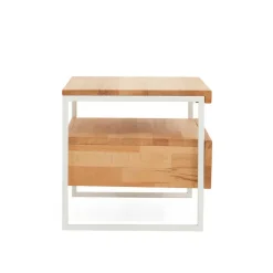 Nachttisch Regine mit Schublade 40cm hoch^Wohnen Outlet