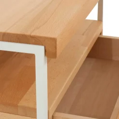 Nachttisch Regine mit Schublade 40cm hoch^Wohnen Outlet