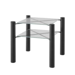 Wohnen Nachttisch Virginia in Dunkelgrau