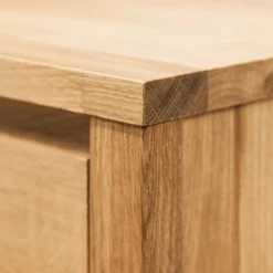 Nachttischkommode Nadalia aus Wildeiche massiv geölt^Wohnen
