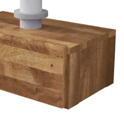 Nachttischkommode Vaskov aus Wildeiche Massivholz^Wohnen Clearance