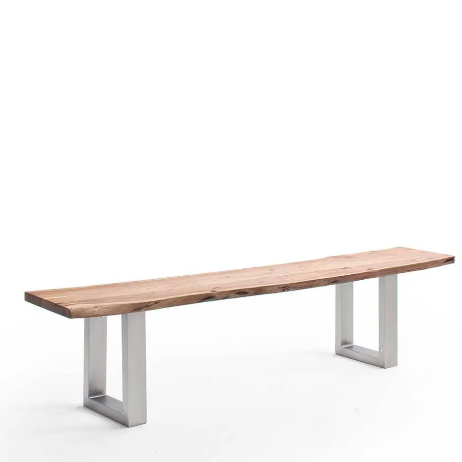 Naturkanten Esstisch-Bank in Akazie Natur - Fixum^Wohnen Clearance