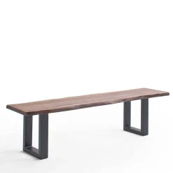 Naturkanten Küchenbank in Walnuss Akazienholz - Ubratum^Wohnen Hot