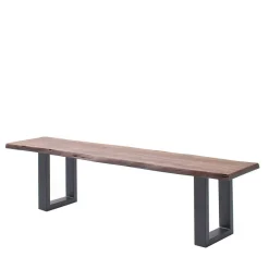 Naturkanten Küchenbank in Walnuss Akazienholz - Ubratum^Wohnen Hot