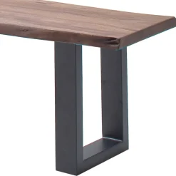 Naturkanten Küchenbank in Walnuss Akazienholz - Ubratum^Wohnen Hot