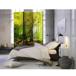 Naturmotiv Paravent Bachlauf im Wald - Badija^Wohnen Online