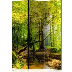 Naturmotiv Paravent Bachlauf im Wald - Badija^Wohnen Online