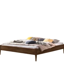 Wohnen Nussbaum Bettgestell ohne Kopfteil - Zero