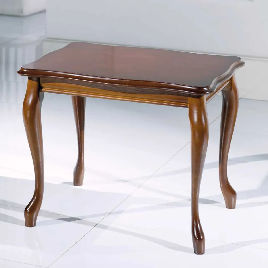 Nussbaum Furnier Beistelltisch Luvretto italienisches Design^Wohnen Best