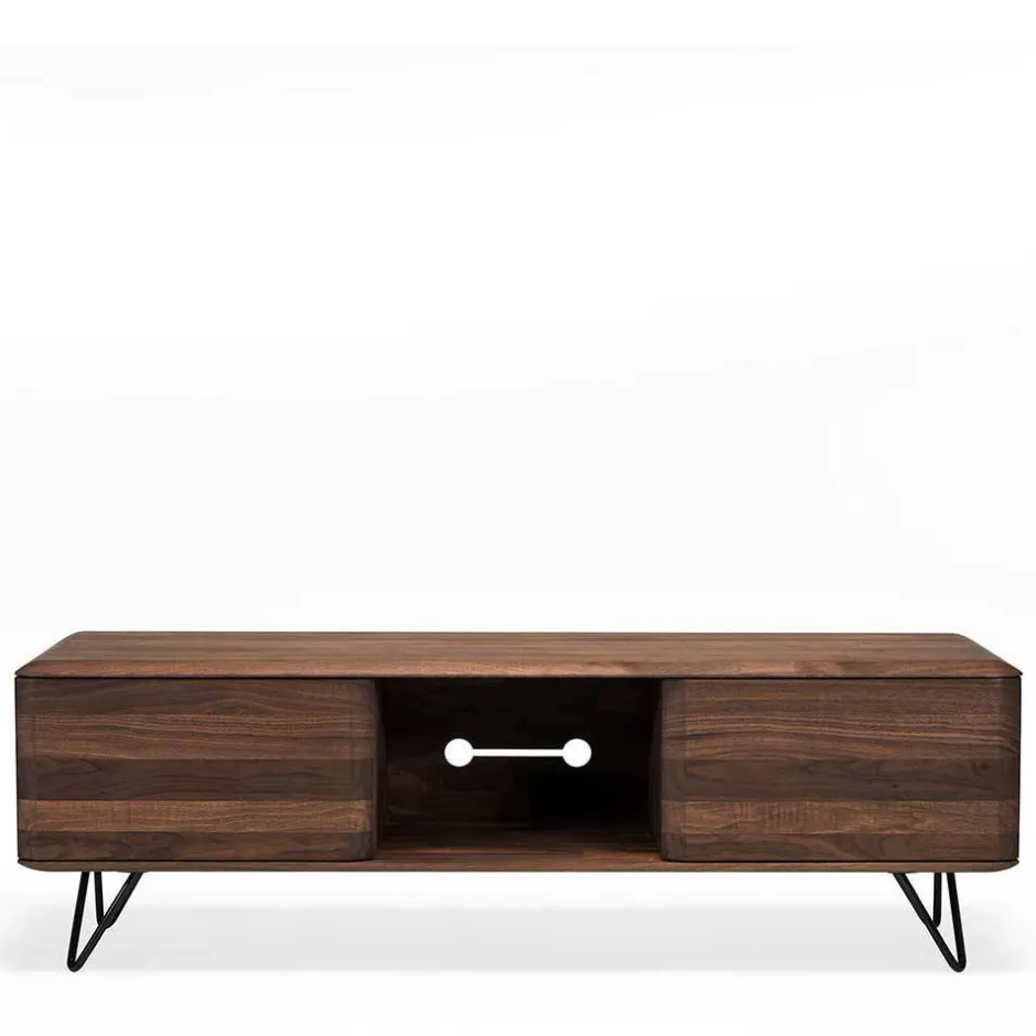 Wohnen Nussbaum TV Lowboard 220 cm breit - Rivossa