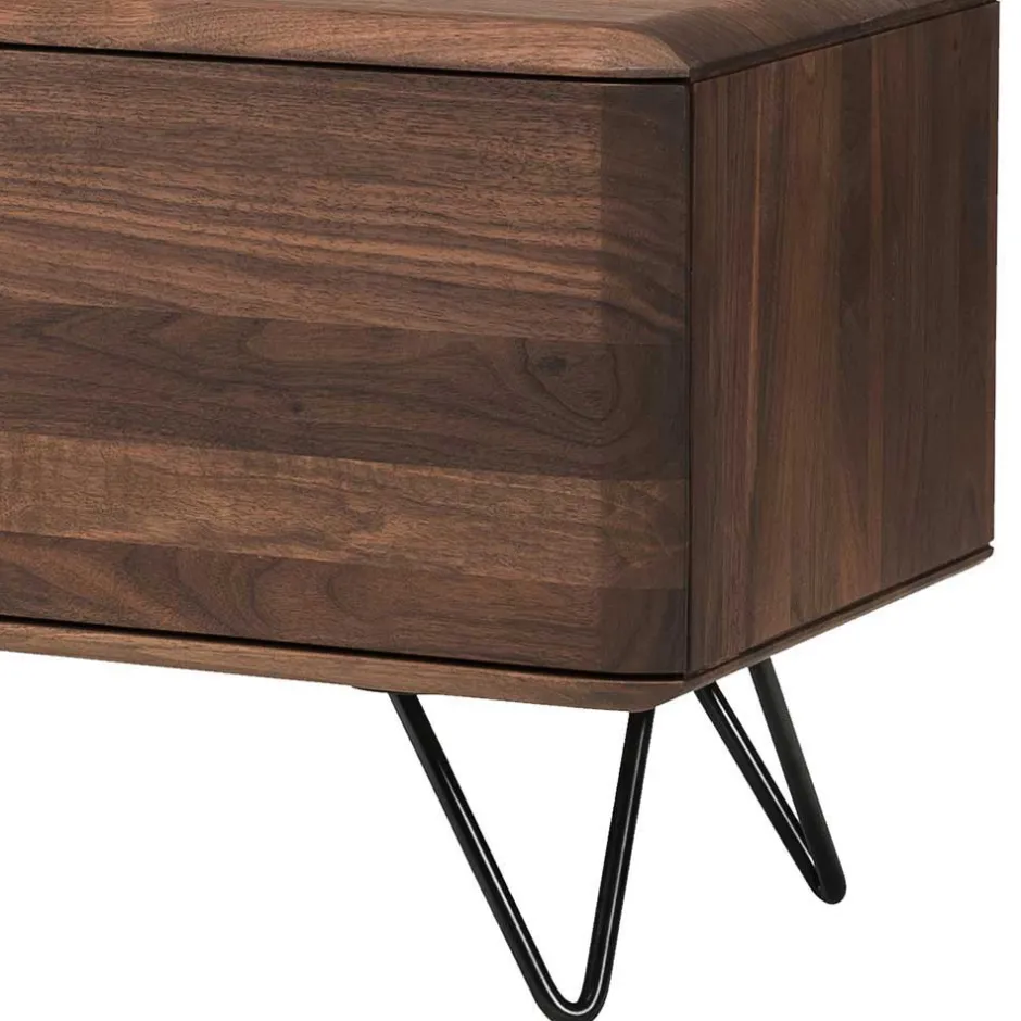 Wohnen Nussbaum TV Lowboard 220 cm breit - Rivossa