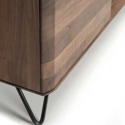 Wohnen Nussbaum TV Lowboard 220 cm breit - Rivossa