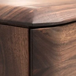 Wohnen Nussbaum TV Schrank mit Metallbeinen - Rivossa