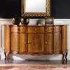 Nussbaumfarbenes Sideboard Dentro im Barock Design^Wohnen Hot
