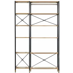 Offenes Industrialregal für die Garderobe - Special^Wohnen Discount