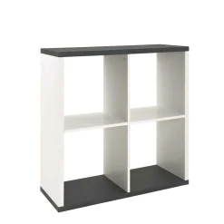 Wohnen Offenes Regal Clarence in Weiß Grau