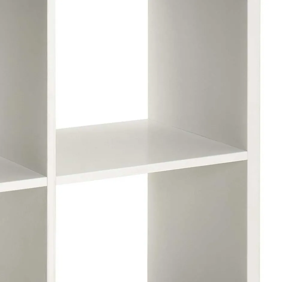 Wohnen Offenes Regal Clarence in Weiß Grau