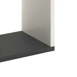 Wohnen Offenes Regal Clarence in Weiß Grau