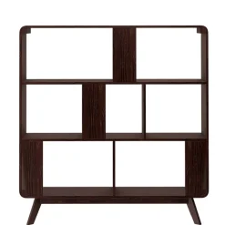 Wohnen Offenes Regal in Walnuss Holzoptik - Pastilla