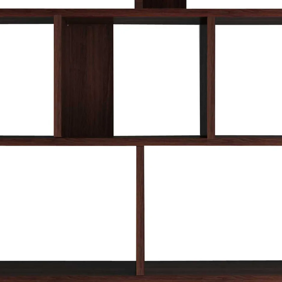 Wohnen Offenes Regal in Walnuss Holzoptik - Pastilla