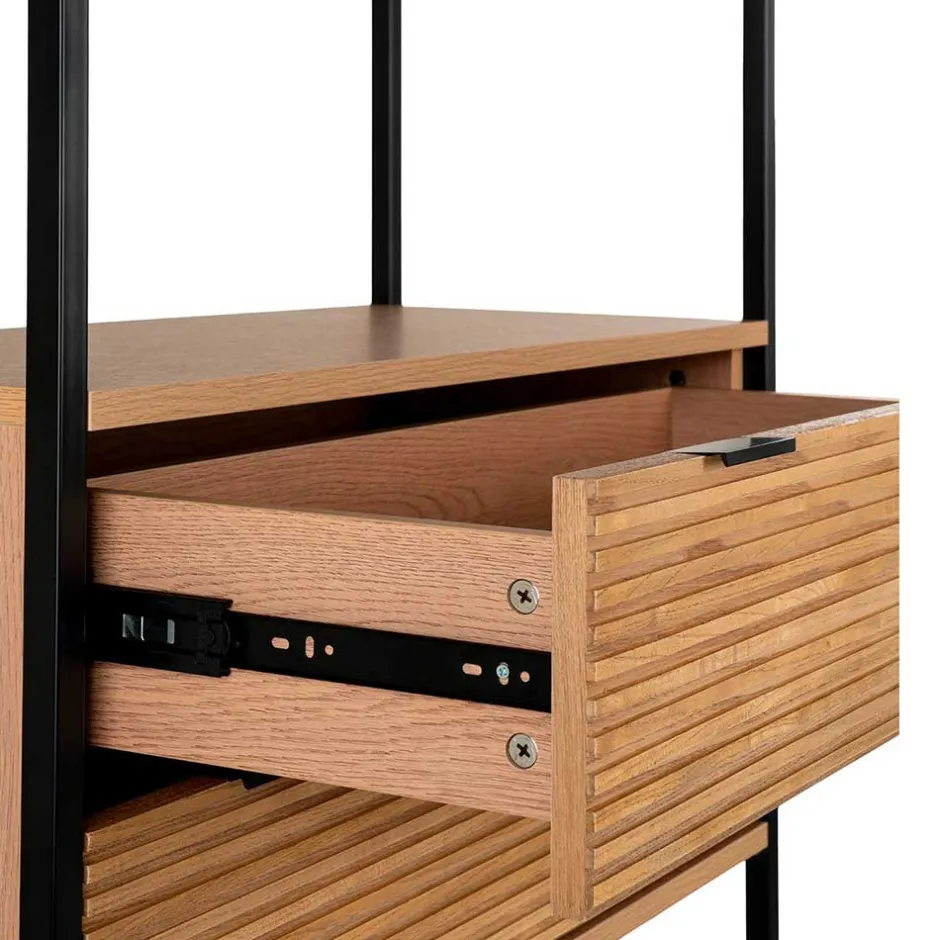 Offenes Regal mit vier Fächern - Lennilia^Wohnen New