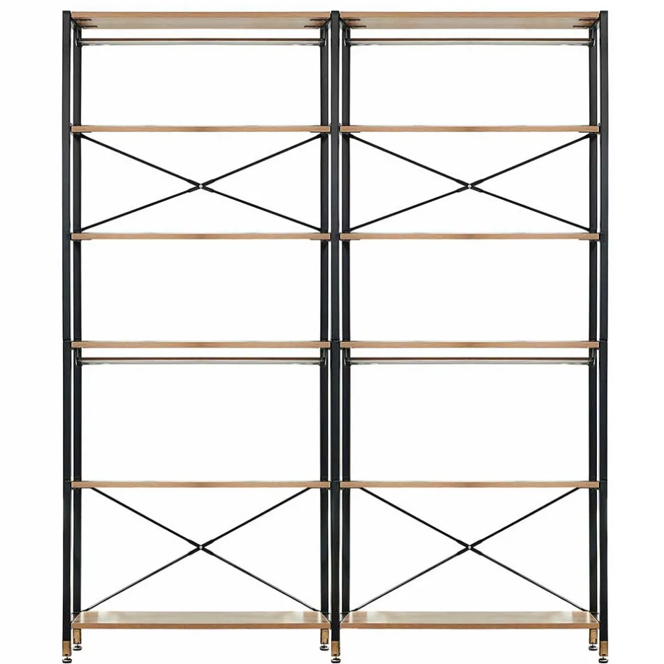 Wohnen Offenes Standregal für den Flur 168x210x30 - Legia