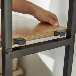 Wohnen Offenes Standregal für den Flur 168x210x30 - Legia