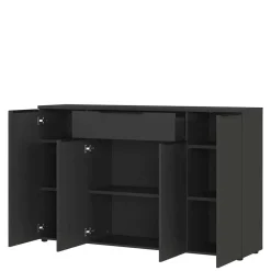 Office Einrichtung in Dunkelgrau - Tila (vierteilig)^Wohnen New