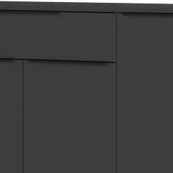 Office Einrichtung in Dunkelgrau - Tila (vierteilig)^Wohnen New