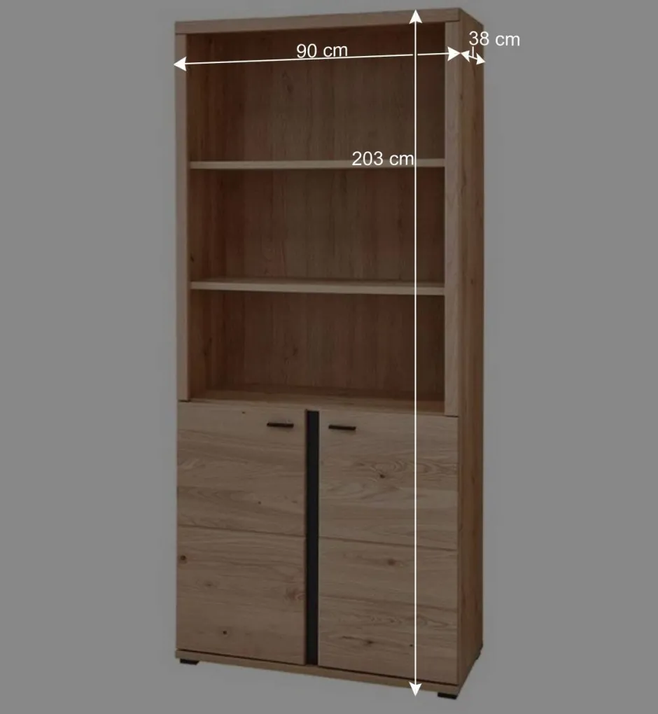 Office Möbelset teilmassiv - Emly (achtteilig)^Wohnen Clearance