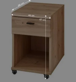 Office Möbelset teilmassiv - Emly (achtteilig)^Wohnen Clearance