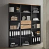 Wohnen Office Regale Set - Kuetra (dreiteilig)