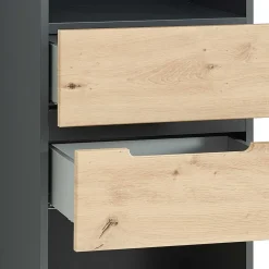 Wohnen Office Regale Set - Kuetra (dreiteilig)