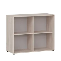 Office Schrank in Eiche Hell & Platingrau - Lakes^Wohnen Hot