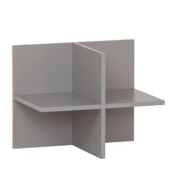 Office Schrank in Eiche Hell & Platingrau - Lakes^Wohnen Hot