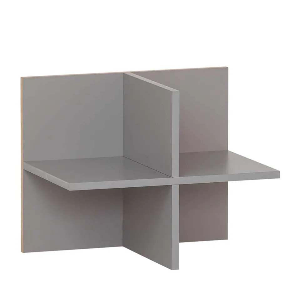 Office Schrank in Eiche Hell & Platingrau - Lakes^Wohnen Hot