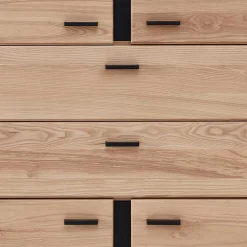 Wohnen Office Schrank mit vier Türen mit zwei Schubladen - Emly