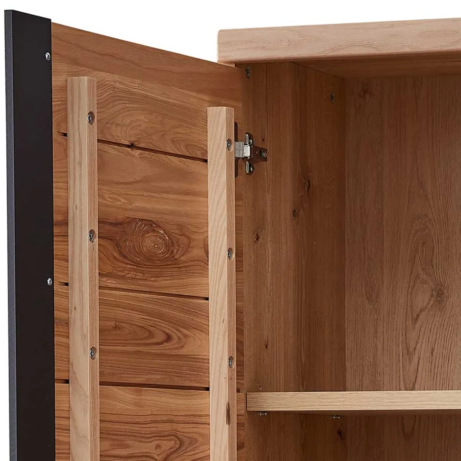 Wohnen Office Schrank mit vier Türen mit zwei Schubladen - Emly