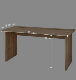 Office Schreibtisch 160x77x77 cm - Emly^Wohnen Hot