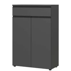 Wohnen Office Vertiko in Dunkelgrau - Espnoz